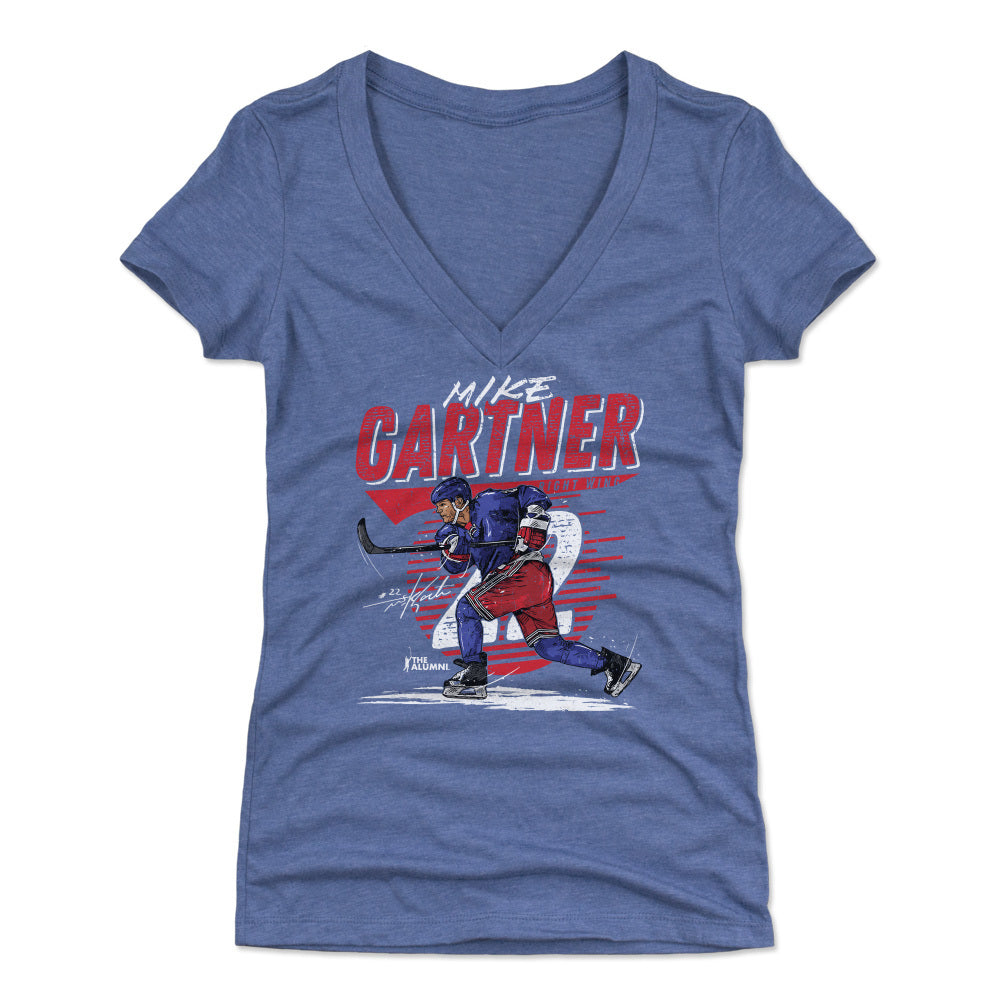 Mike Gartner Women&#39;s V-Neck T-Shirt | 500 LEVEL