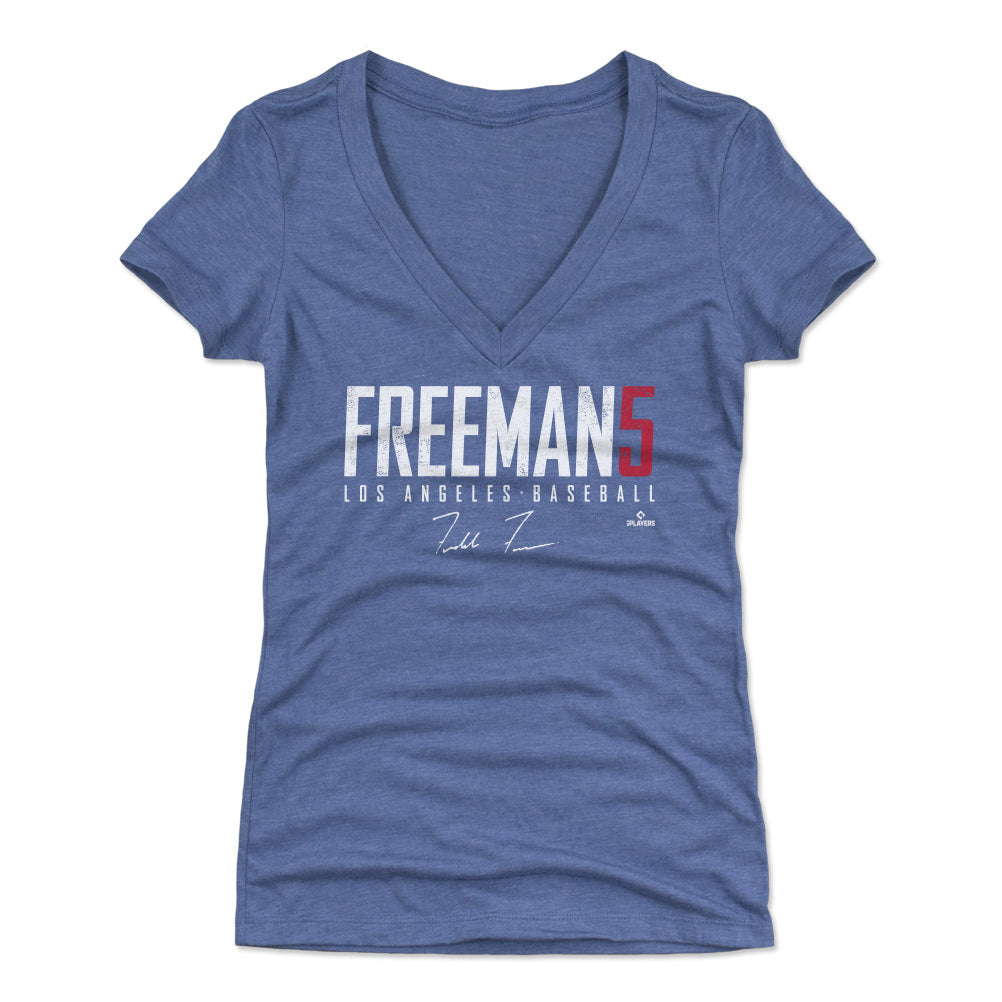 Freddie Freeman Women&#39;s V-Neck T-Shirt | 500 LEVEL