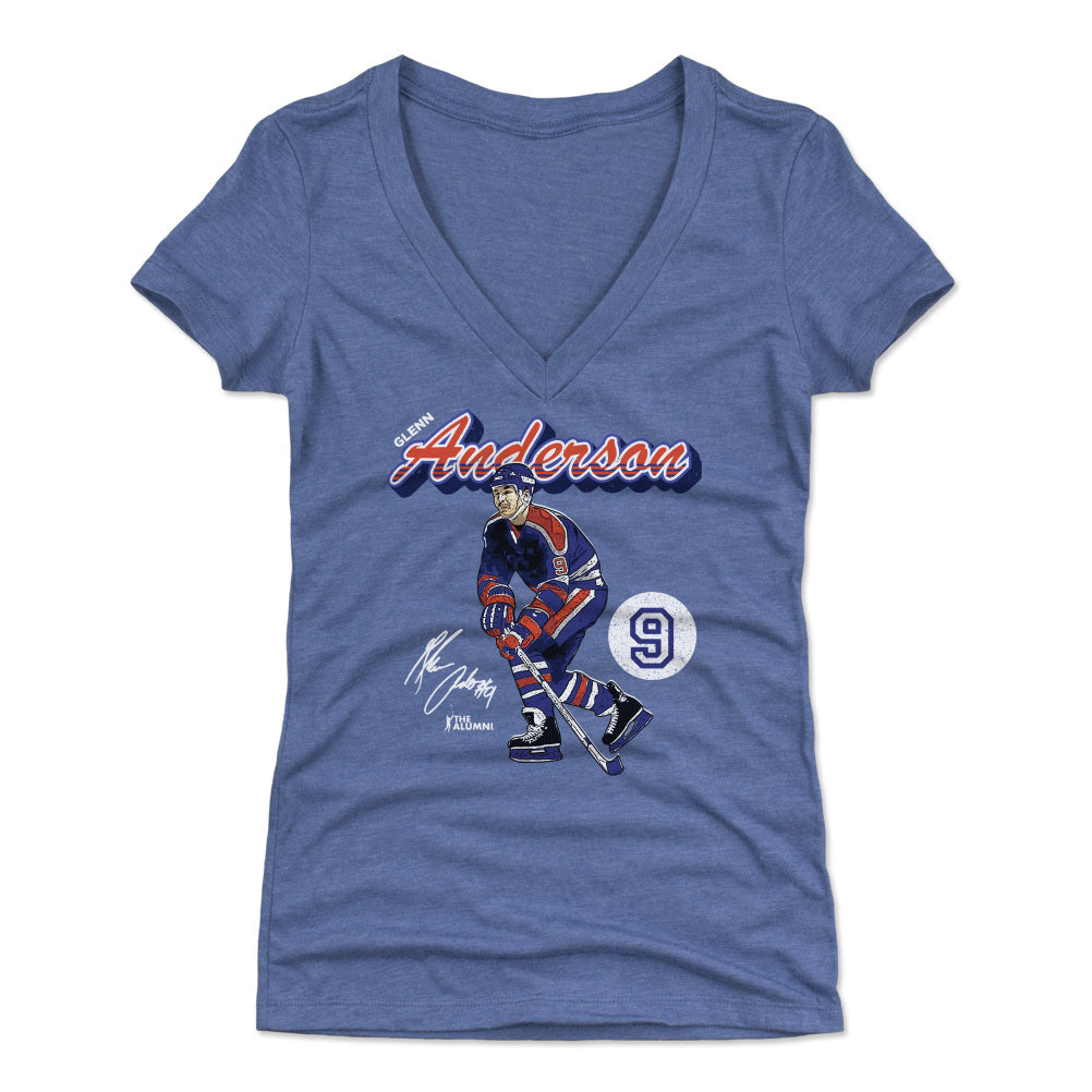 Glenn Anderson Women&#39;s V-Neck T-Shirt | 500 LEVEL