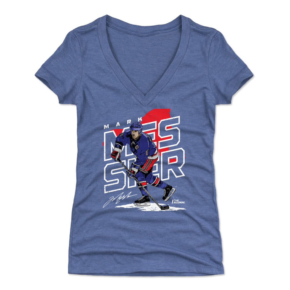 Mark Messier Women&#39;s V-Neck T-Shirt | 500 LEVEL