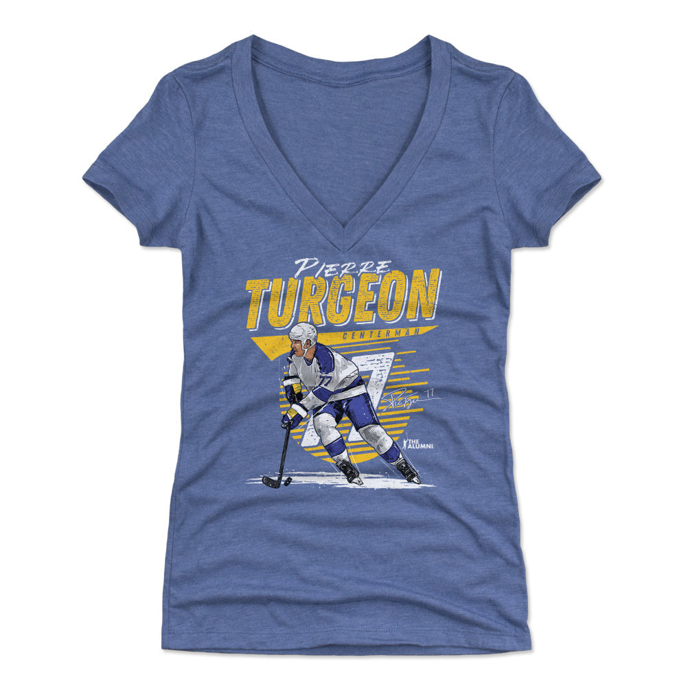 Pierre Turgeon Women&#39;s V-Neck T-Shirt | 500 LEVEL