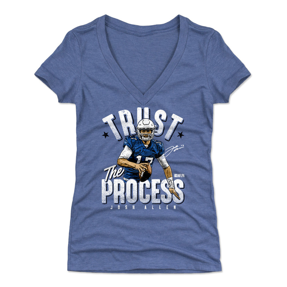 Josh Allen Women's T-Shirt, Buffalo Football Women's V-Neck T-Shirt