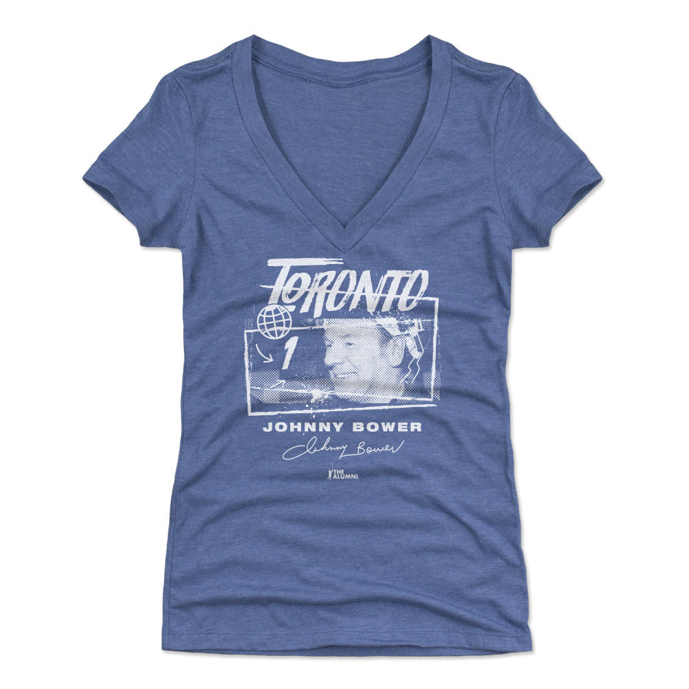 Johnny Bower Women&#39;s V-Neck T-Shirt | 500 LEVEL