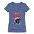 Eddie Giacomin Women's V-Neck T-Shirt | 500 LEVEL