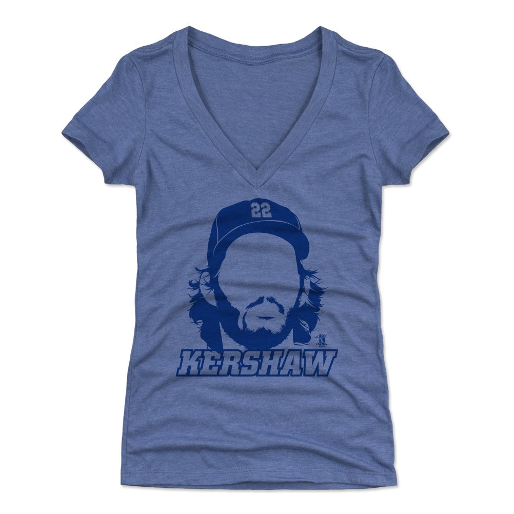 Clayton Kershaw Women&#39;s V-Neck T-Shirt | 500 LEVEL