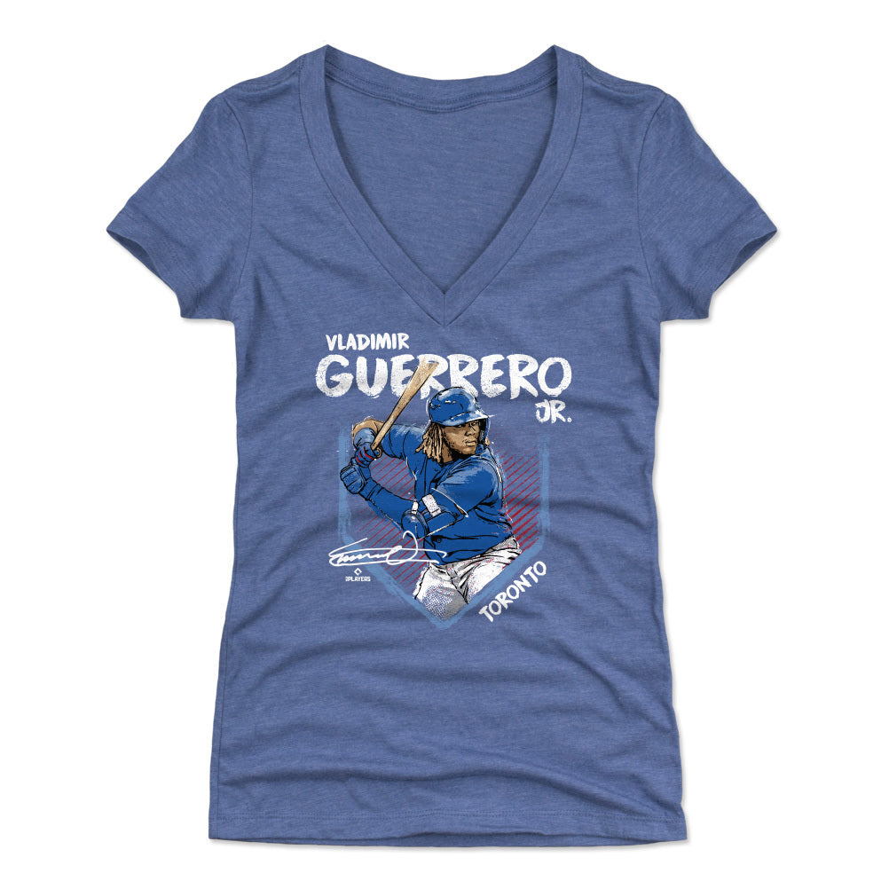 Vladimir Guerrero Jr. Women&#39;s V-Neck T-Shirt | 500 LEVEL