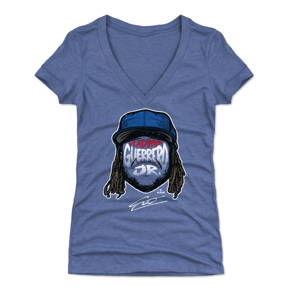 Vladimir Guerrero Jr. Women&#39;s V-Neck T-Shirt | 500 LEVEL