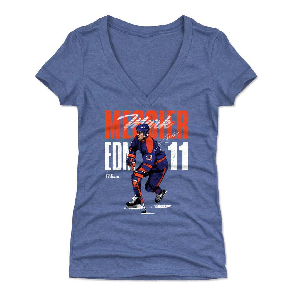 Mark Messier Women&#39;s V-Neck T-Shirt | 500 LEVEL