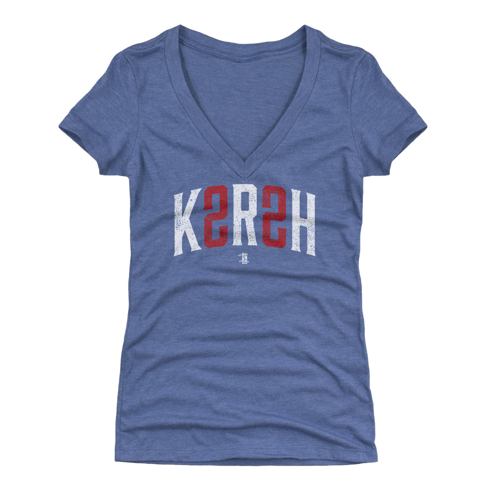 Clayton Kershaw Women&#39;s V-Neck T-Shirt | 500 LEVEL