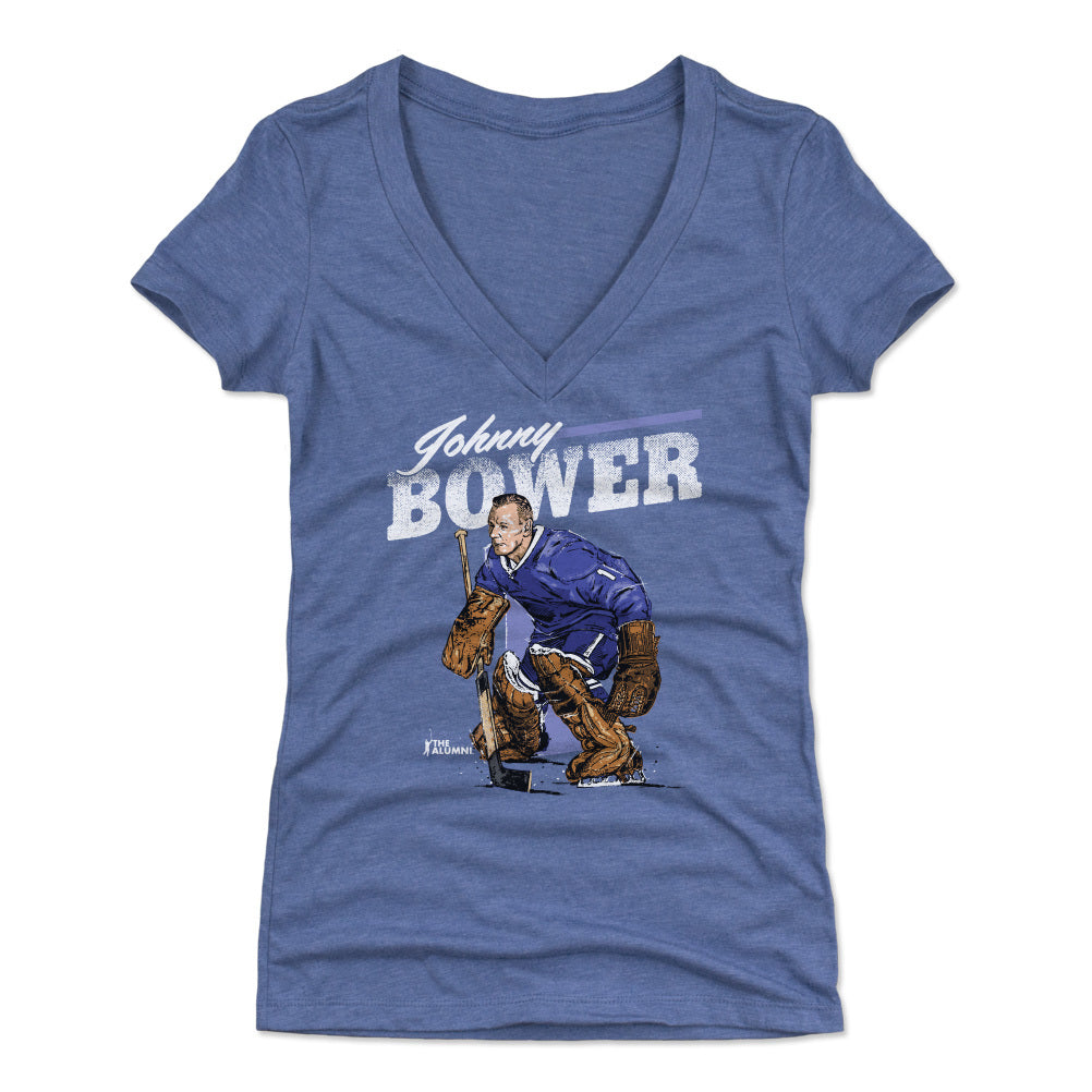 Johnny Bower Women&#39;s V-Neck T-Shirt | 500 LEVEL