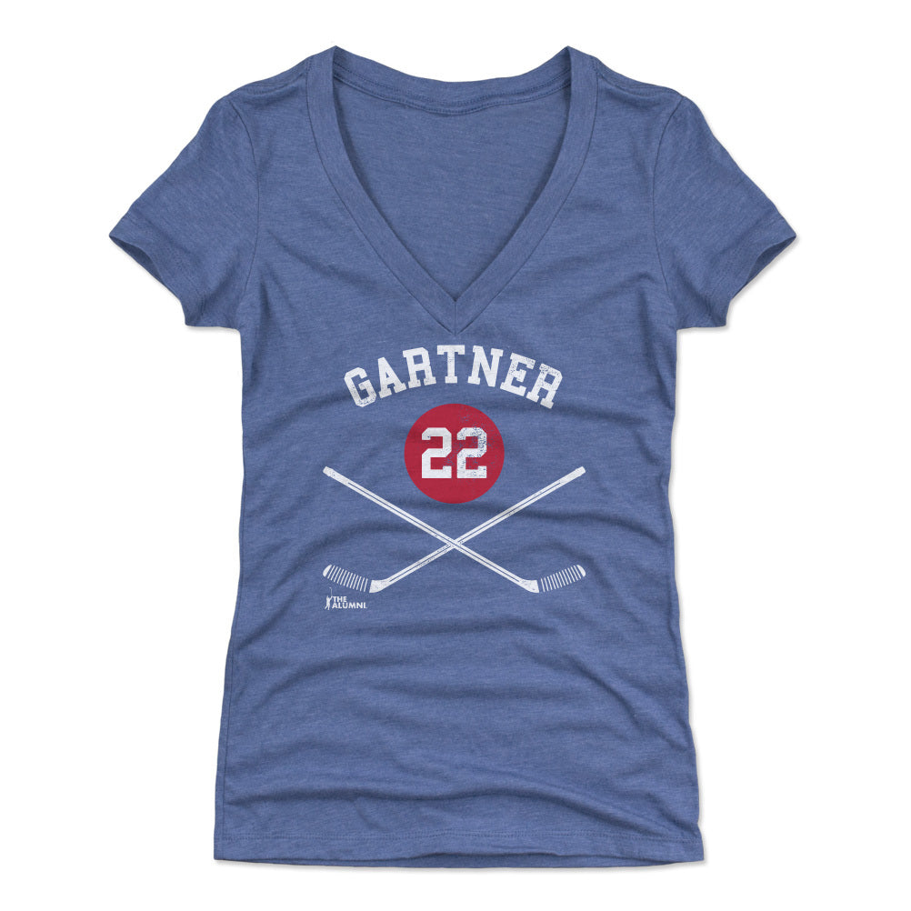 Mike Gartner Women&#39;s V-Neck T-Shirt | 500 LEVEL