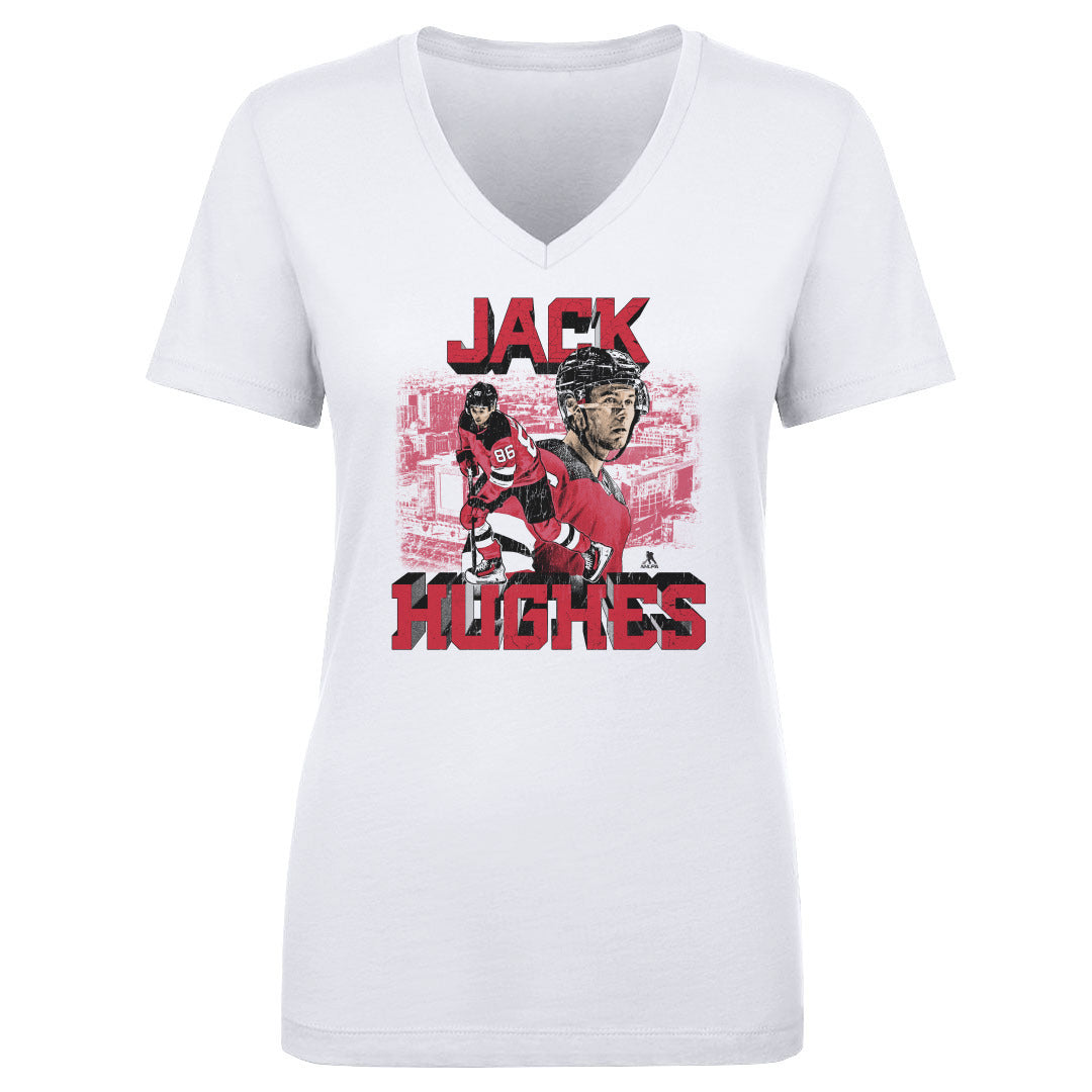 Jack Hughes Women&#39;s V-Neck T-Shirt | 500 LEVEL