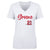 Hunter Greene Women's V-Neck T-Shirt | 500 LEVEL