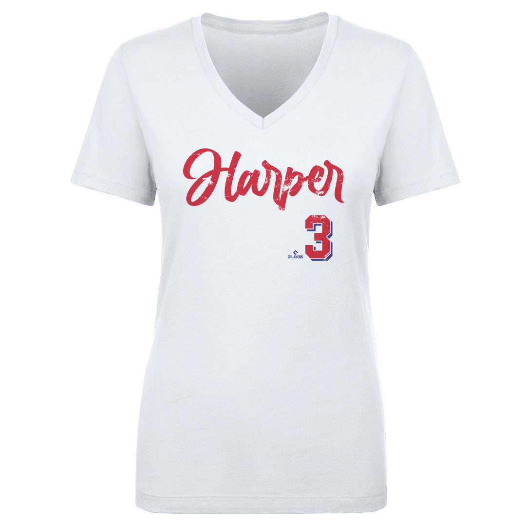 Bryce Harper Women&#39;s V-Neck T-Shirt | 500 LEVEL