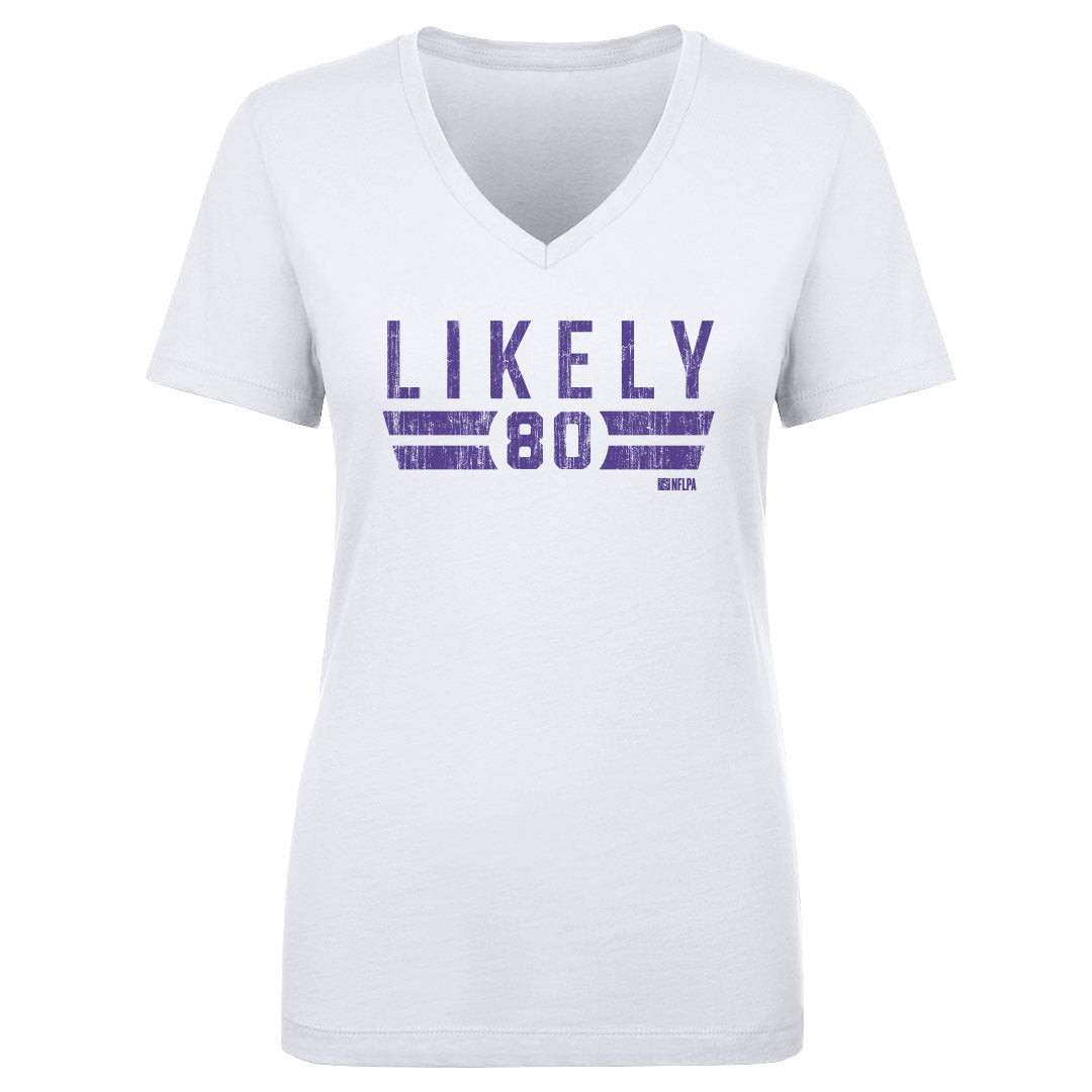 Isaiah Likely Women&#39;s V-Neck T-Shirt | 500 LEVEL