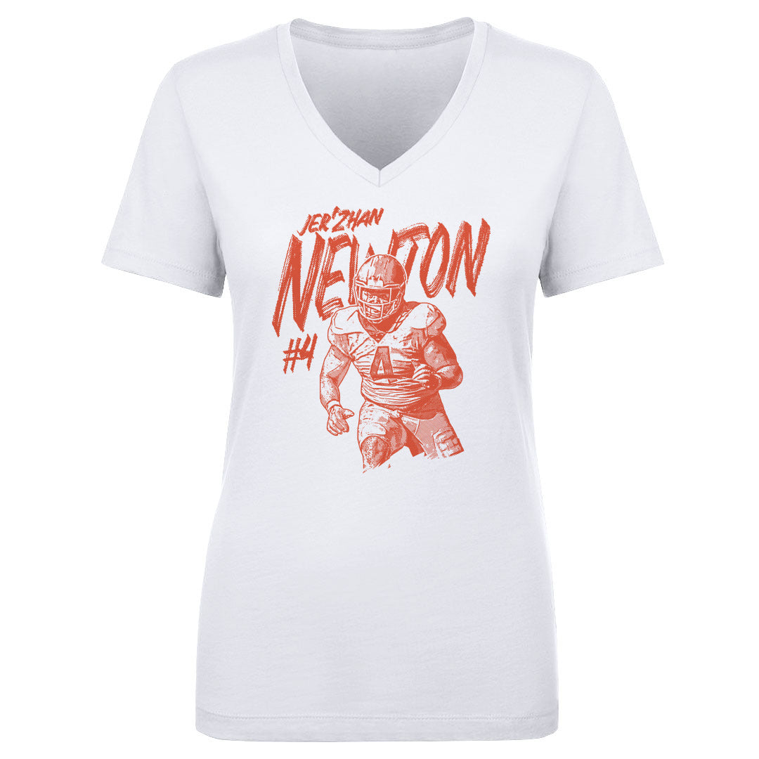 Jer&#39;Zhan Newton Women&#39;s V-Neck T-Shirt | 500 LEVEL