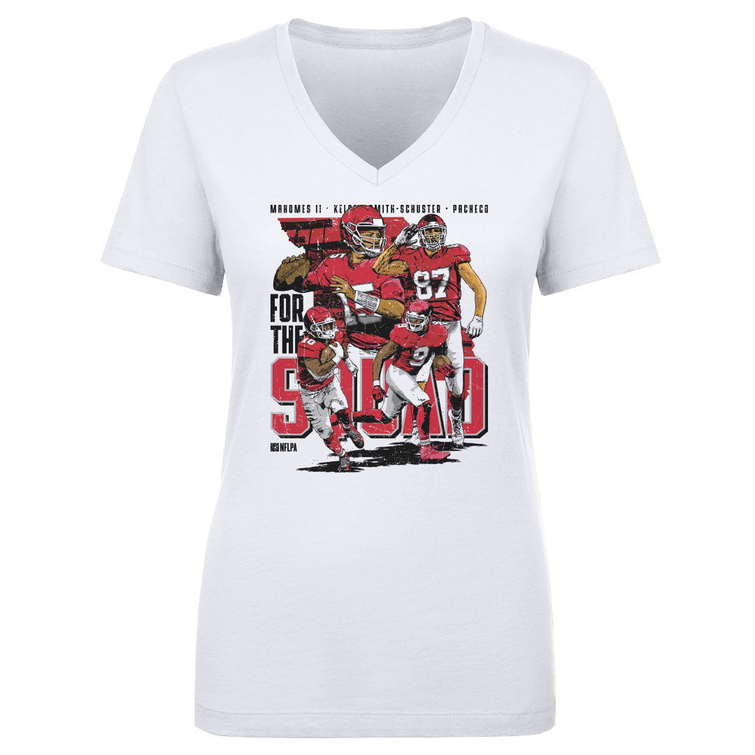 Patrick Mahomes Women&#39;s V-Neck T-Shirt | 500 LEVEL