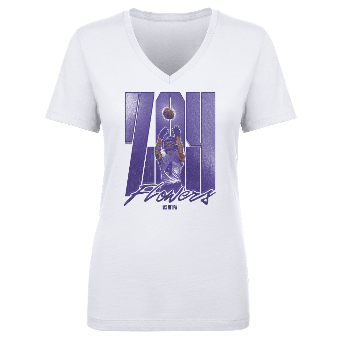 Zay Flowers Women&#39;s V-Neck T-Shirt | 500 LEVEL