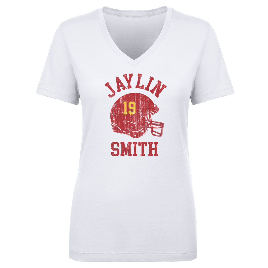 Jaylin Smith Women&#39;s V-Neck T-Shirt | 500 LEVEL