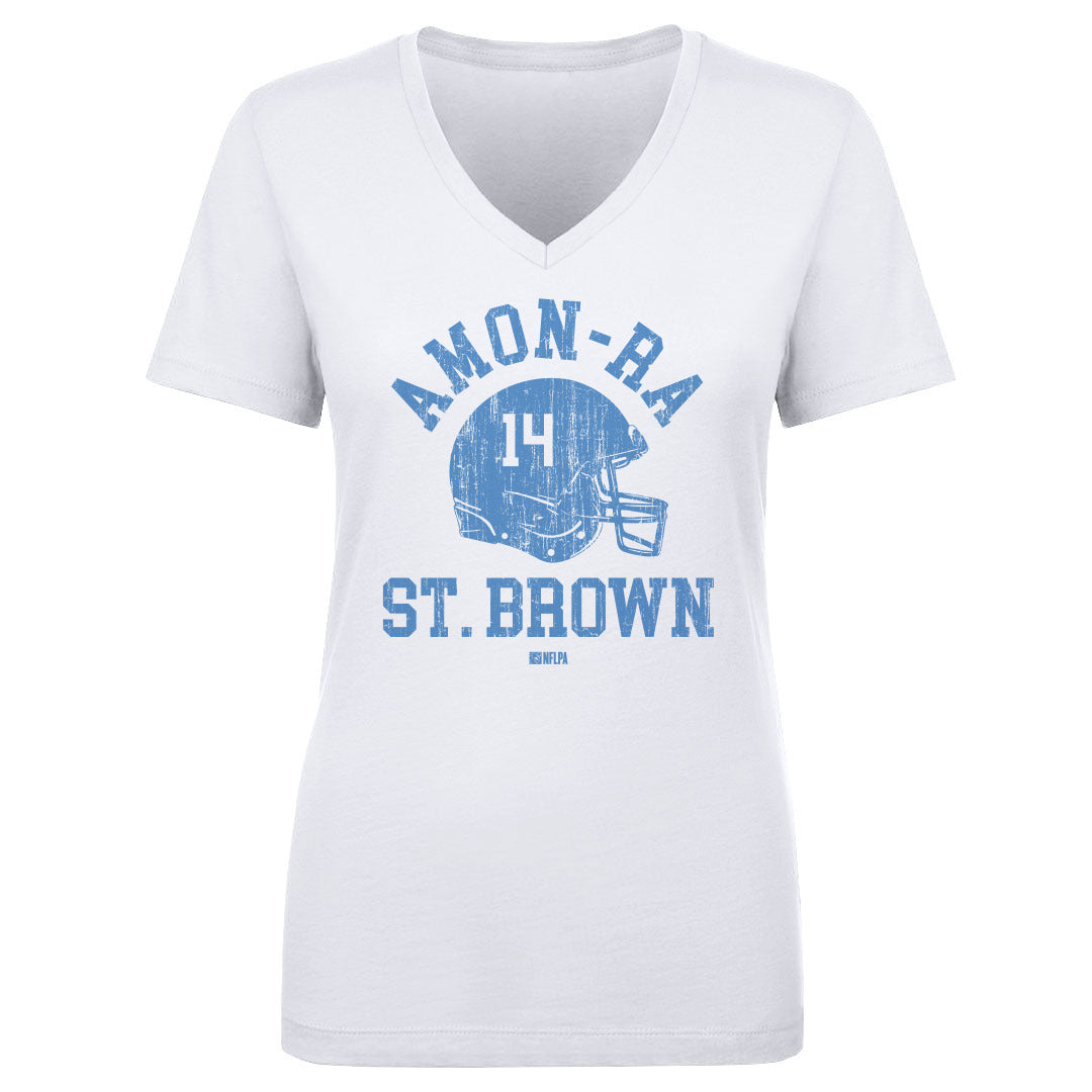 Amon-Ra St. Brown Women&#39;s V-Neck T-Shirt | 500 LEVEL