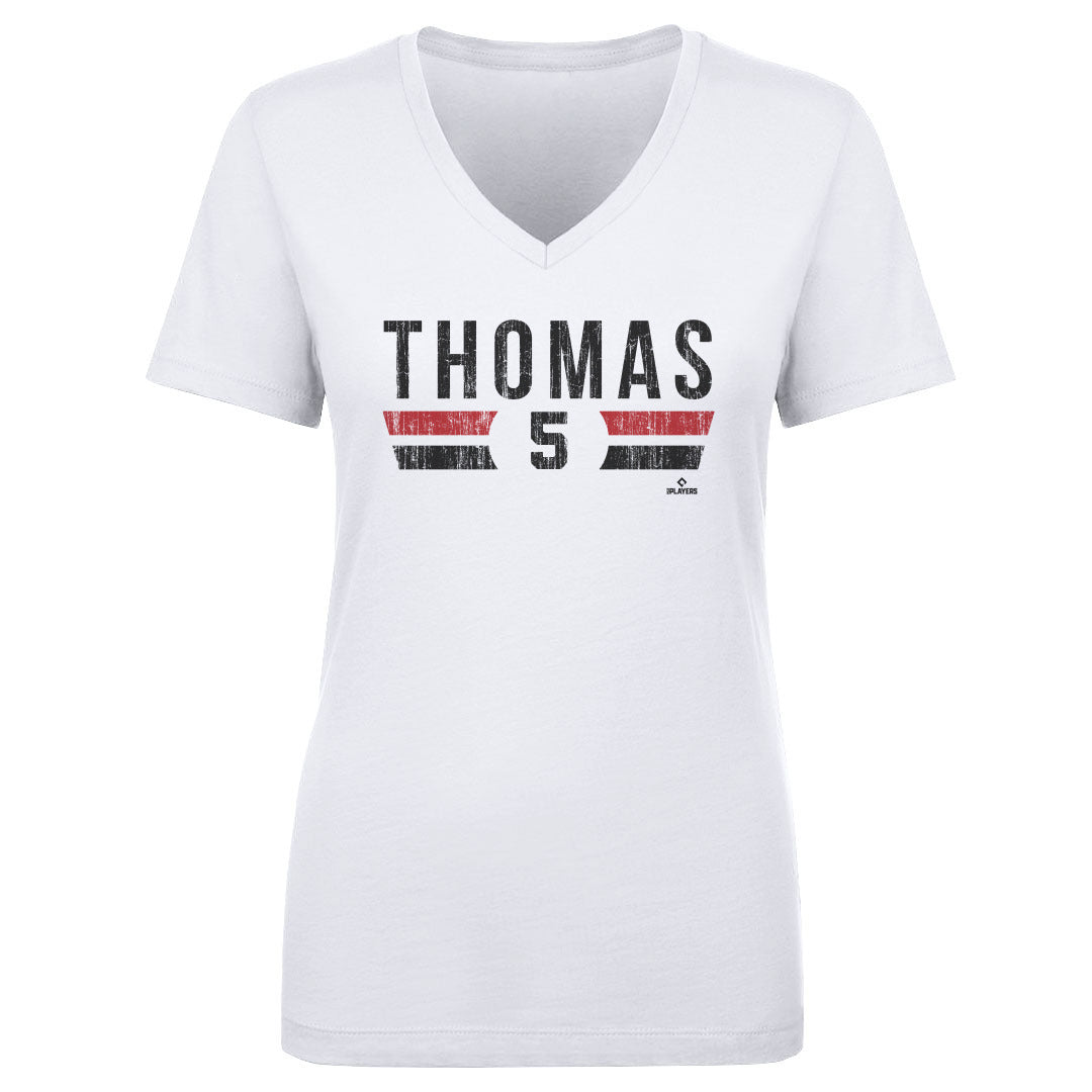 Alek Thomas Women&#39;s V-Neck T-Shirt | 500 LEVEL