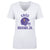 Greg Brooks Jr. Women's V-Neck T-Shirt | 500 LEVEL