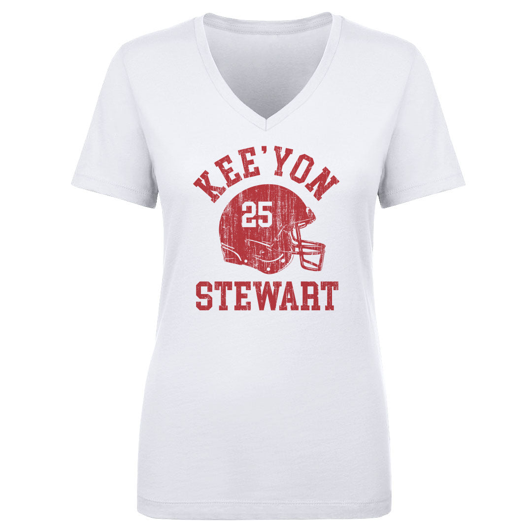 Kee&#39;yon Stewart Women&#39;s V-Neck T-Shirt | 500 LEVEL