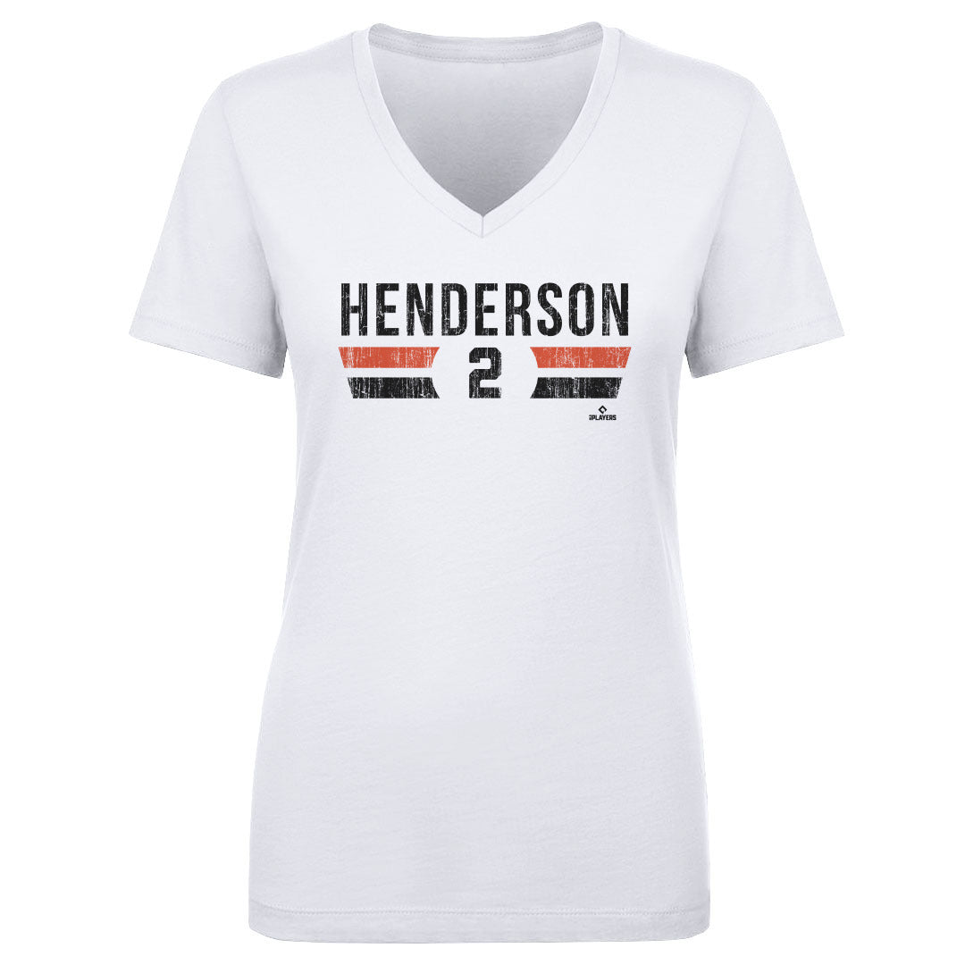 Gunnar Henderson Women&#39;s V-Neck T-Shirt | 500 LEVEL