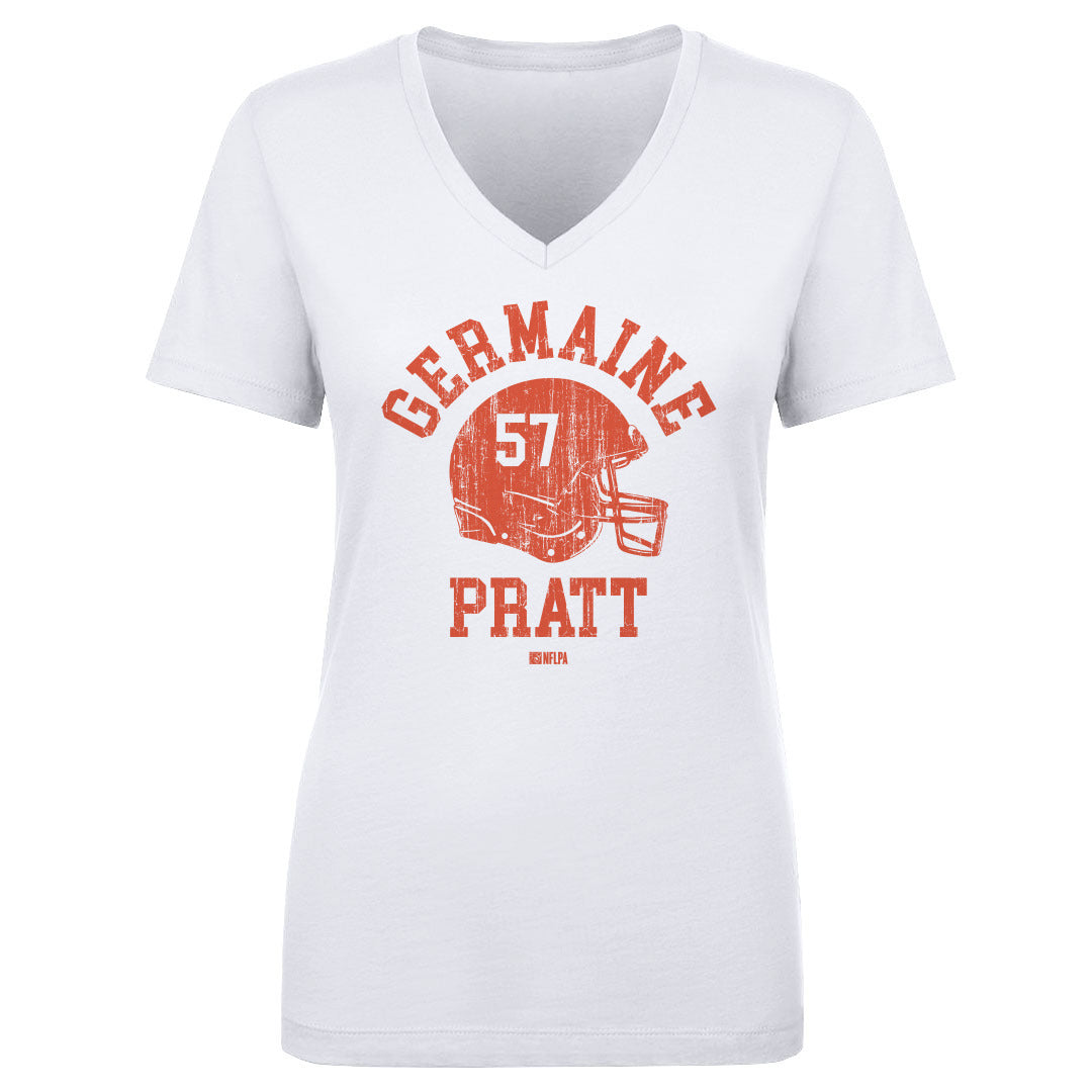 Germaine Pratt Name & Number Game Day V-Neck T-Shirt - Black - Tshirtsedge