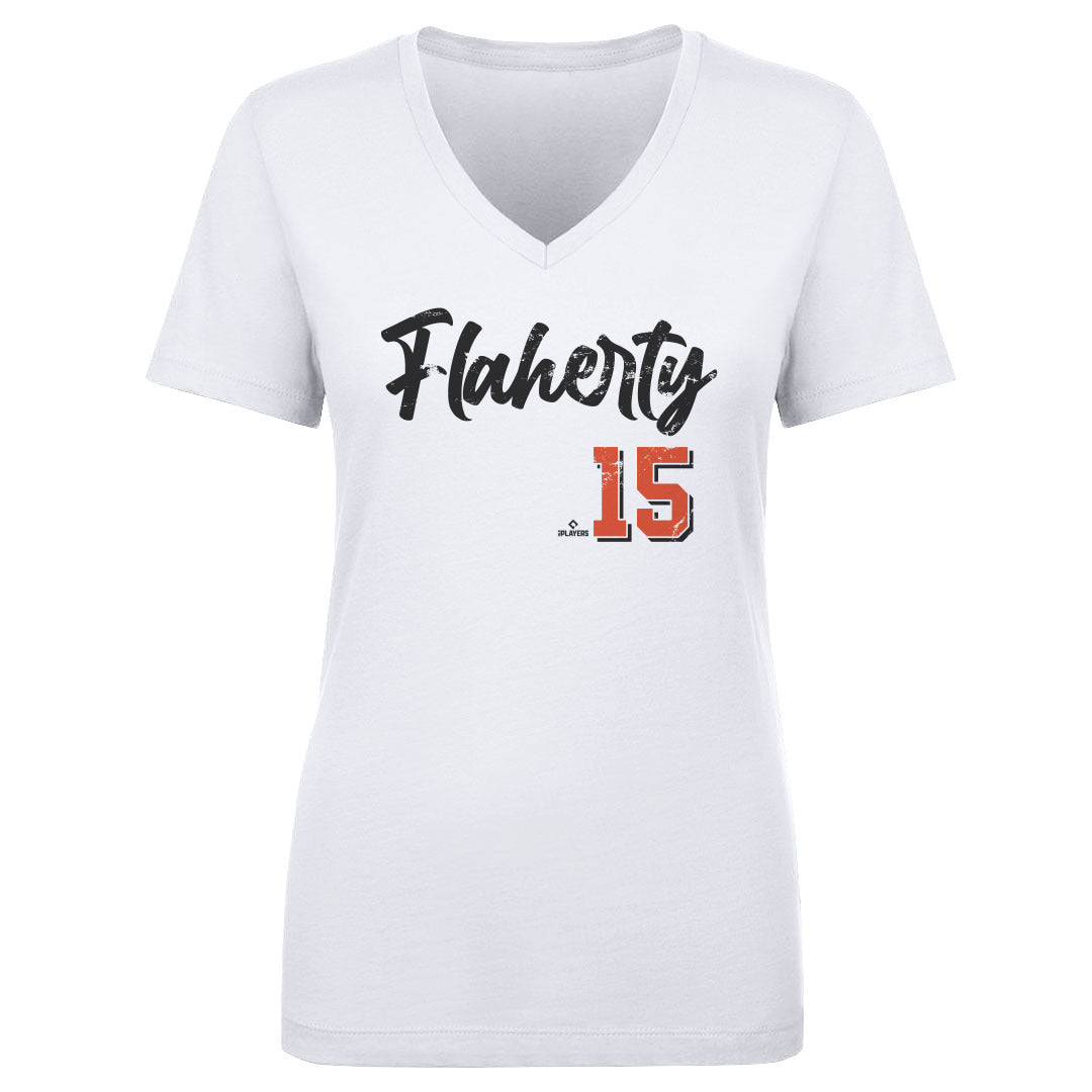 Jack Flaherty Women&#39;s V-Neck T-Shirt | 500 LEVEL