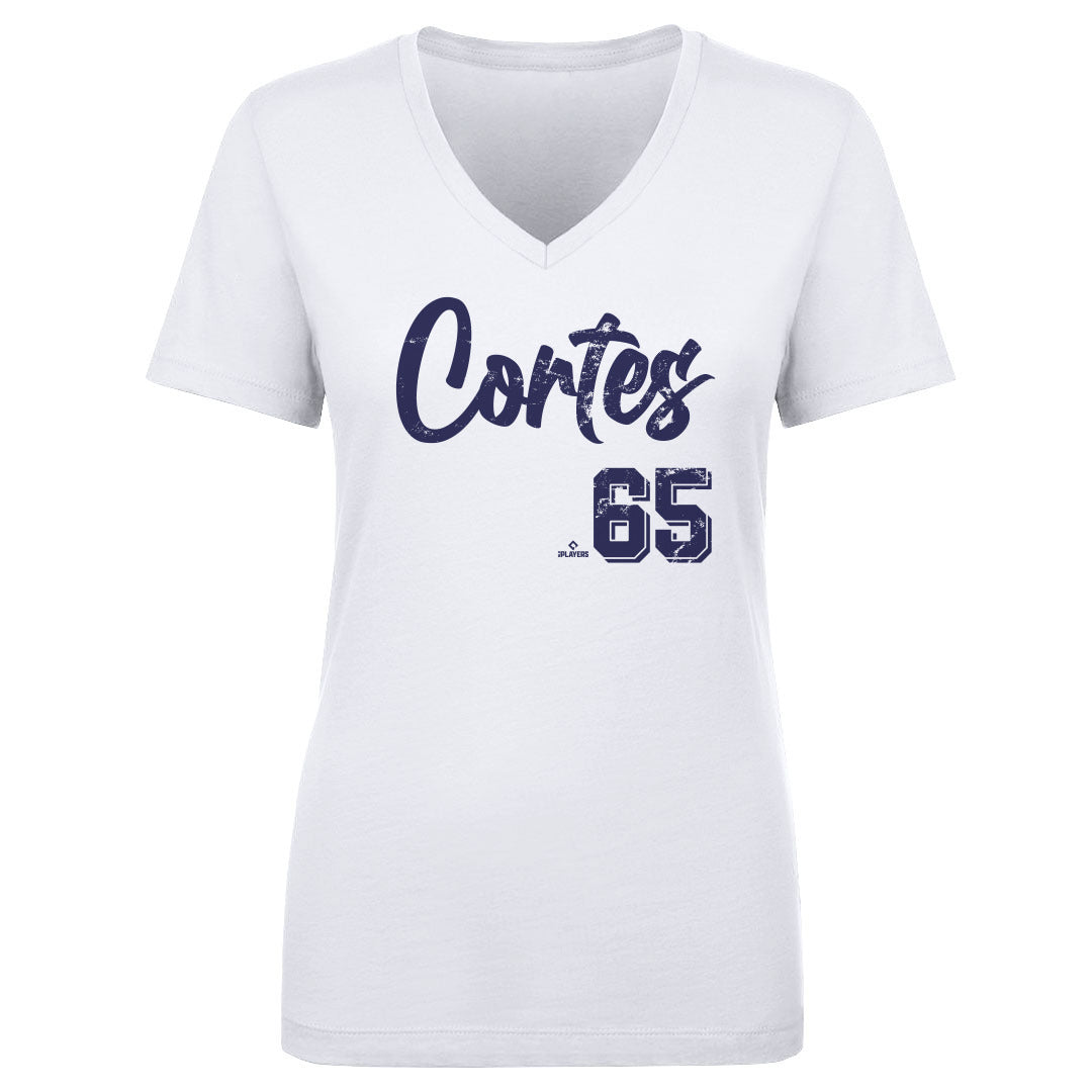 Nestor Cortes Women&#39;s V-Neck T-Shirt | 500 LEVEL