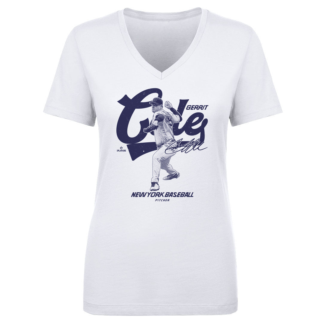 Gerrit Cole Women&#39;s V-Neck T-Shirt | 500 LEVEL