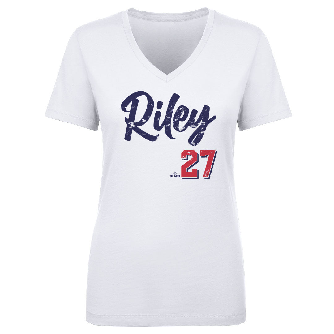 Austin Riley Women&#39;s V-Neck T-Shirt | 500 LEVEL