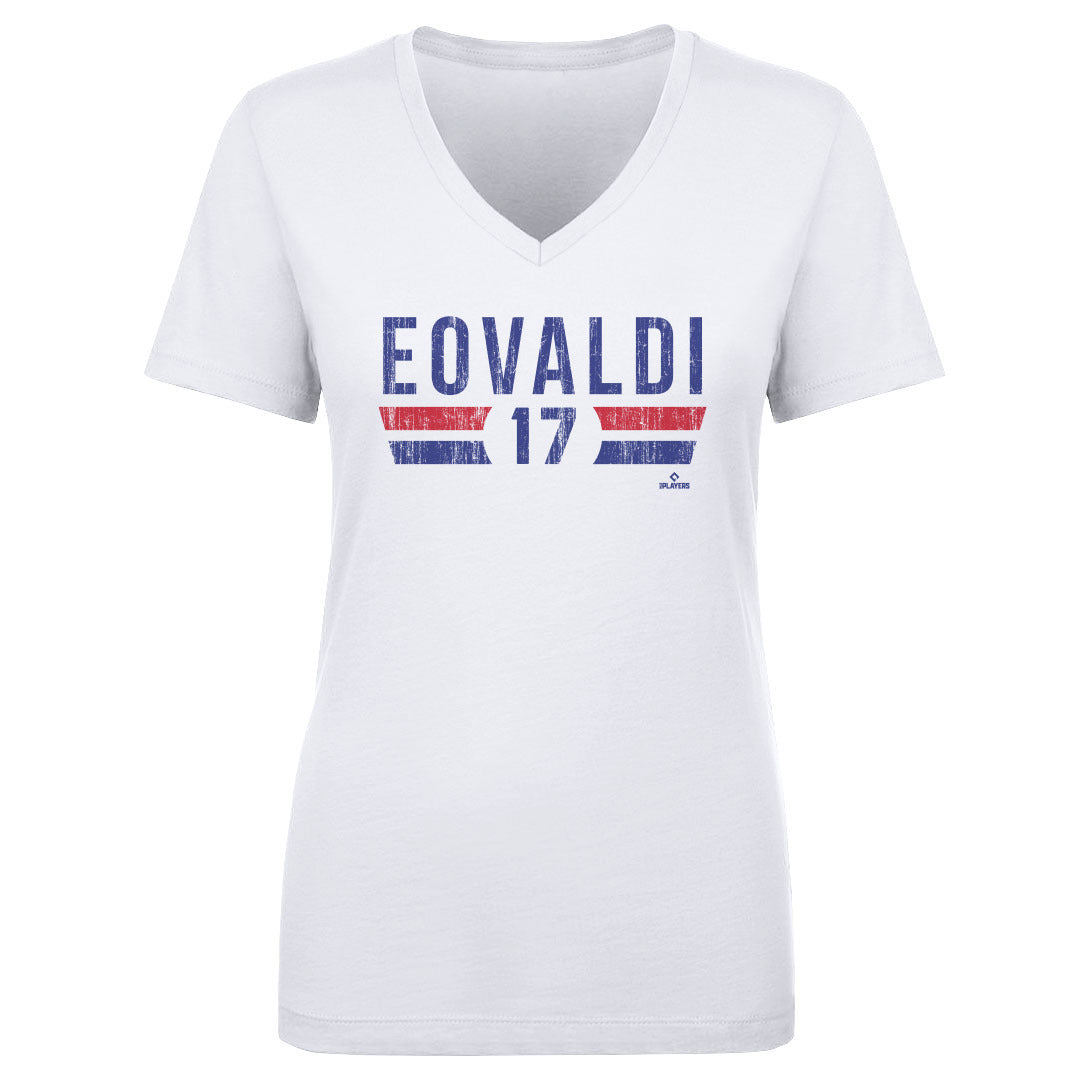 Nathan Eovaldi Women&#39;s V-Neck T-Shirt | 500 LEVEL