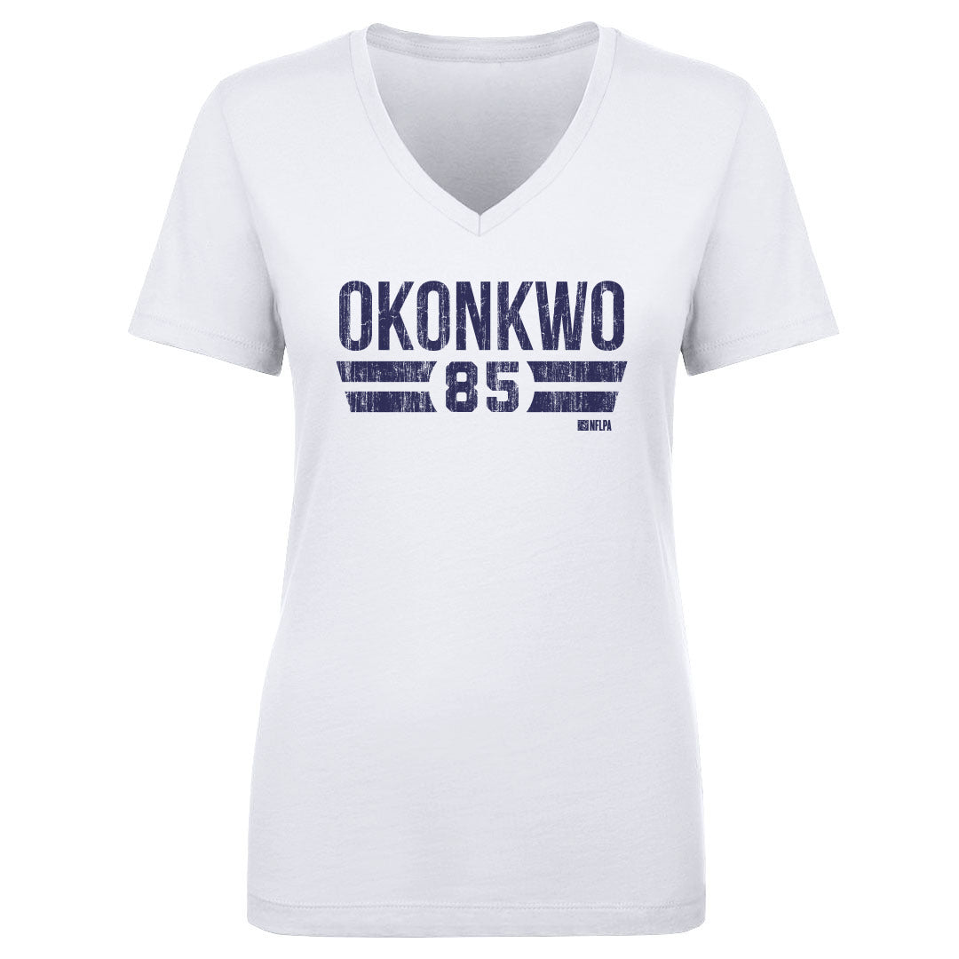 Chigoziem Okonkwo Women&#39;s V-Neck T-Shirt | 500 LEVEL