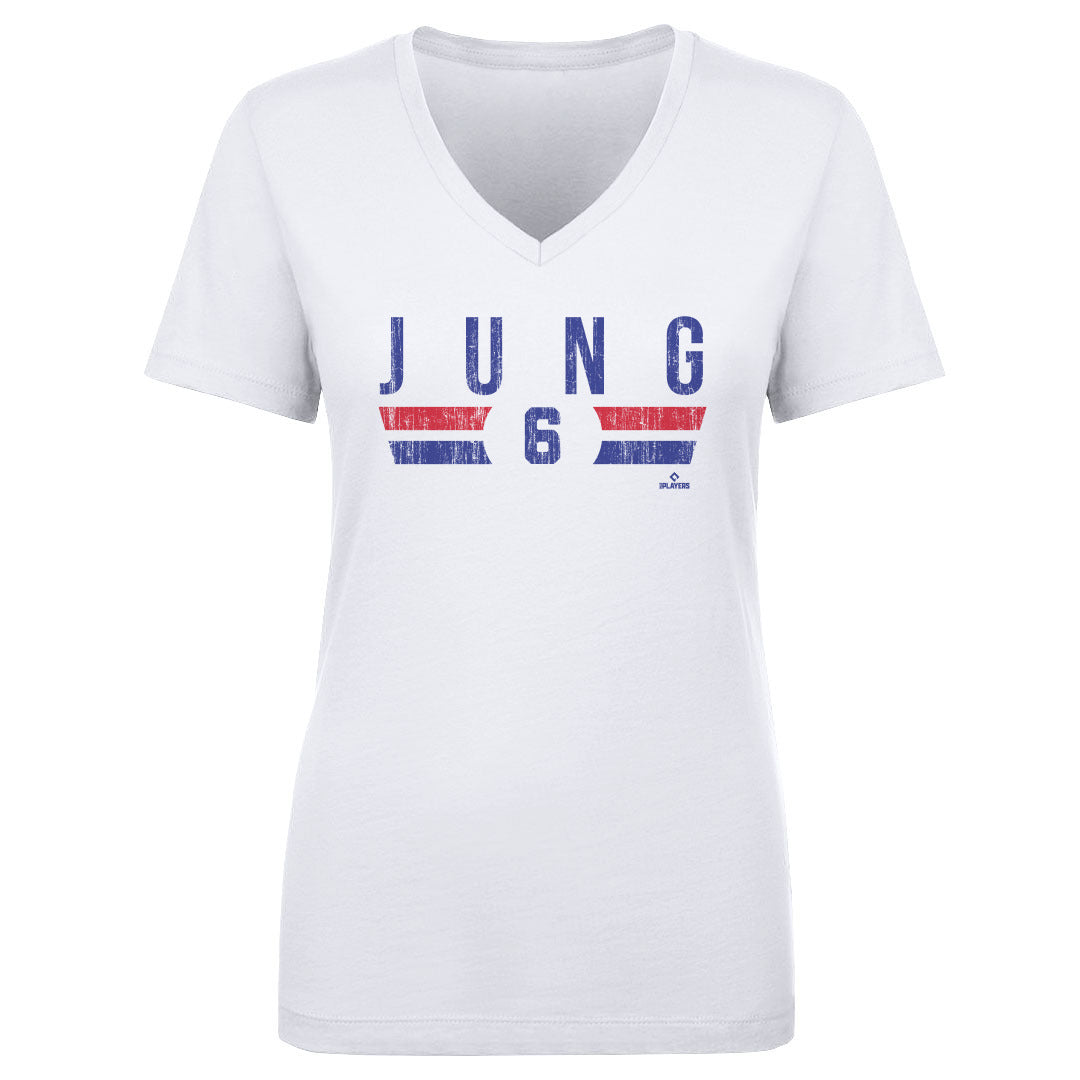 Josh Jung Women&#39;s V-Neck T-Shirt | 500 LEVEL