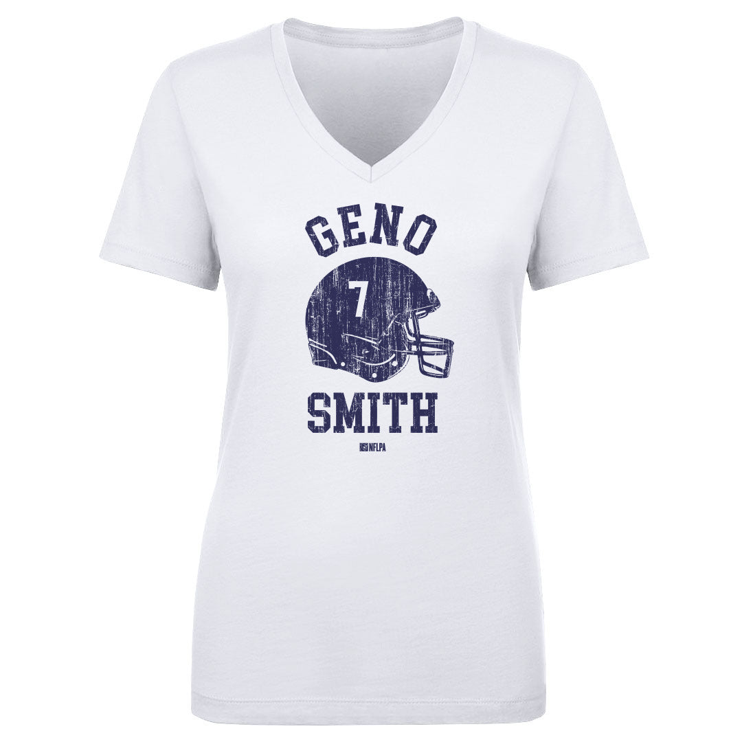 Geno Smith Women&#39;s V-Neck T-Shirt | 500 LEVEL