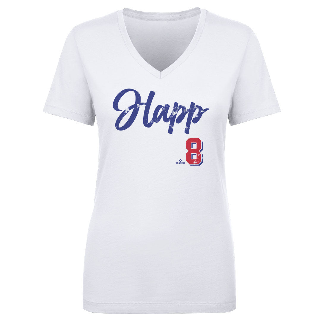 Ian Happ Women&#39;s V-Neck T-Shirt | 500 LEVEL