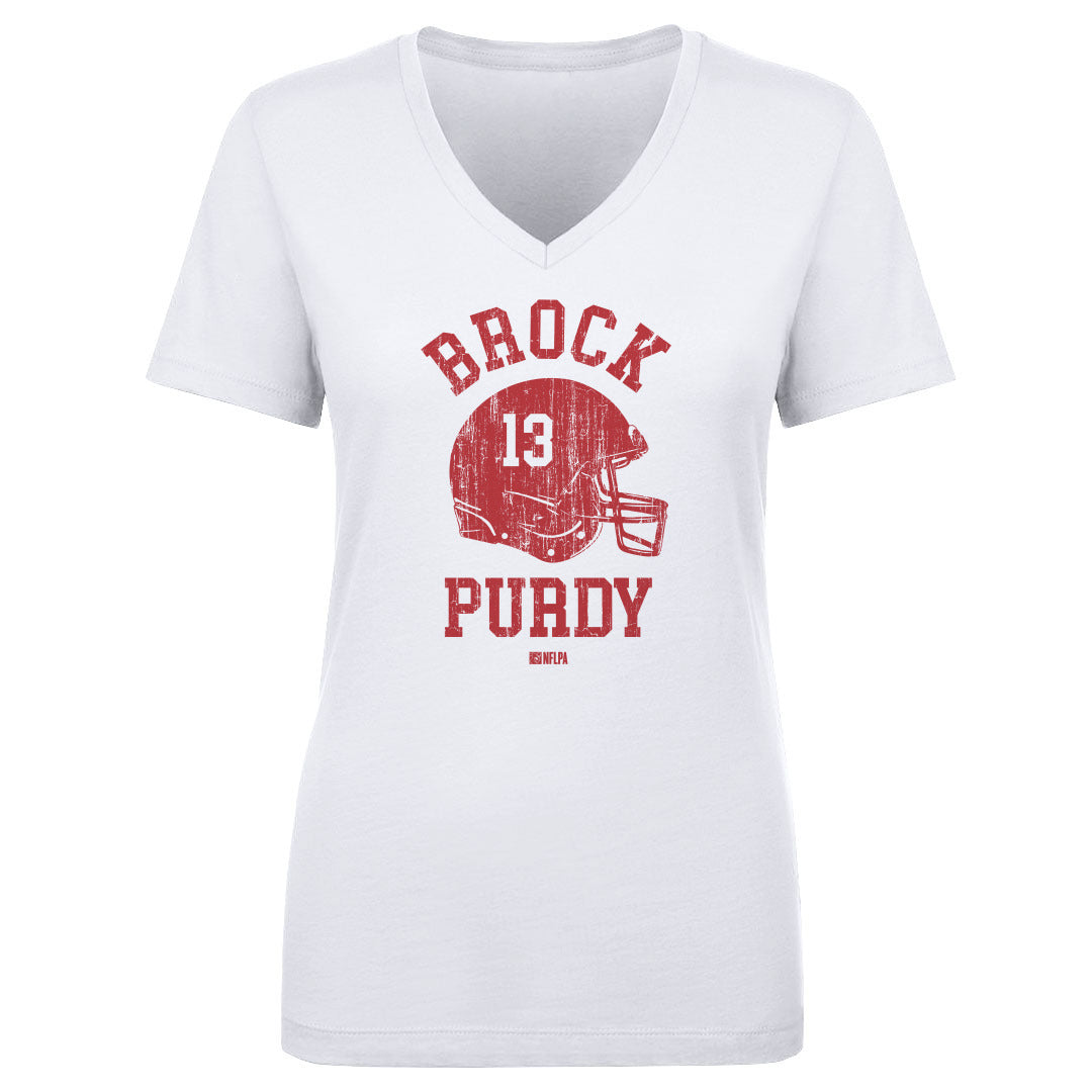 Brock Purdy Women&#39;s V-Neck T-Shirt | 500 LEVEL