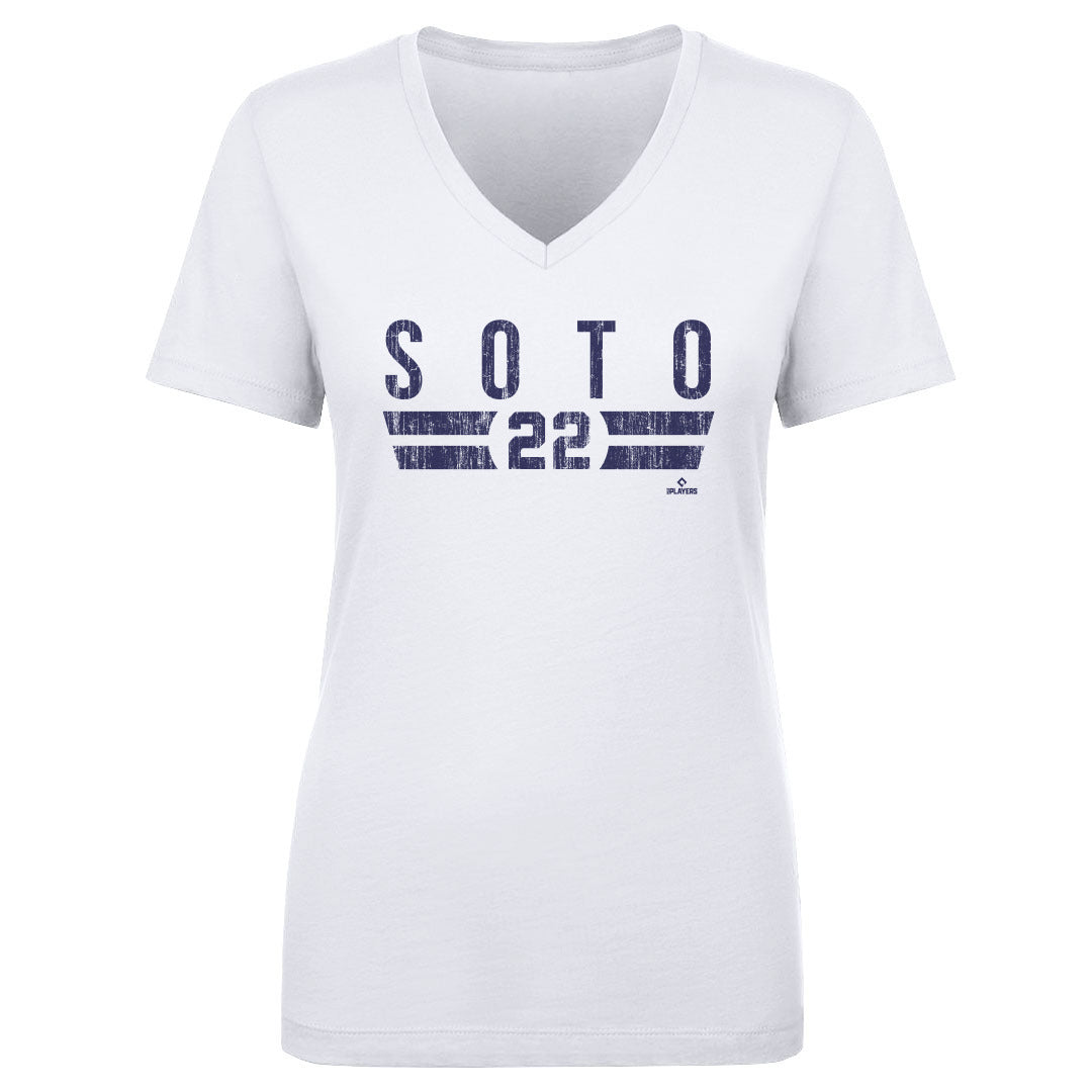 Juan Soto Women&#39;s V-Neck T-Shirt | 500 LEVEL