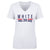 Eli White Women's V-Neck T-Shirt | 500 LEVEL