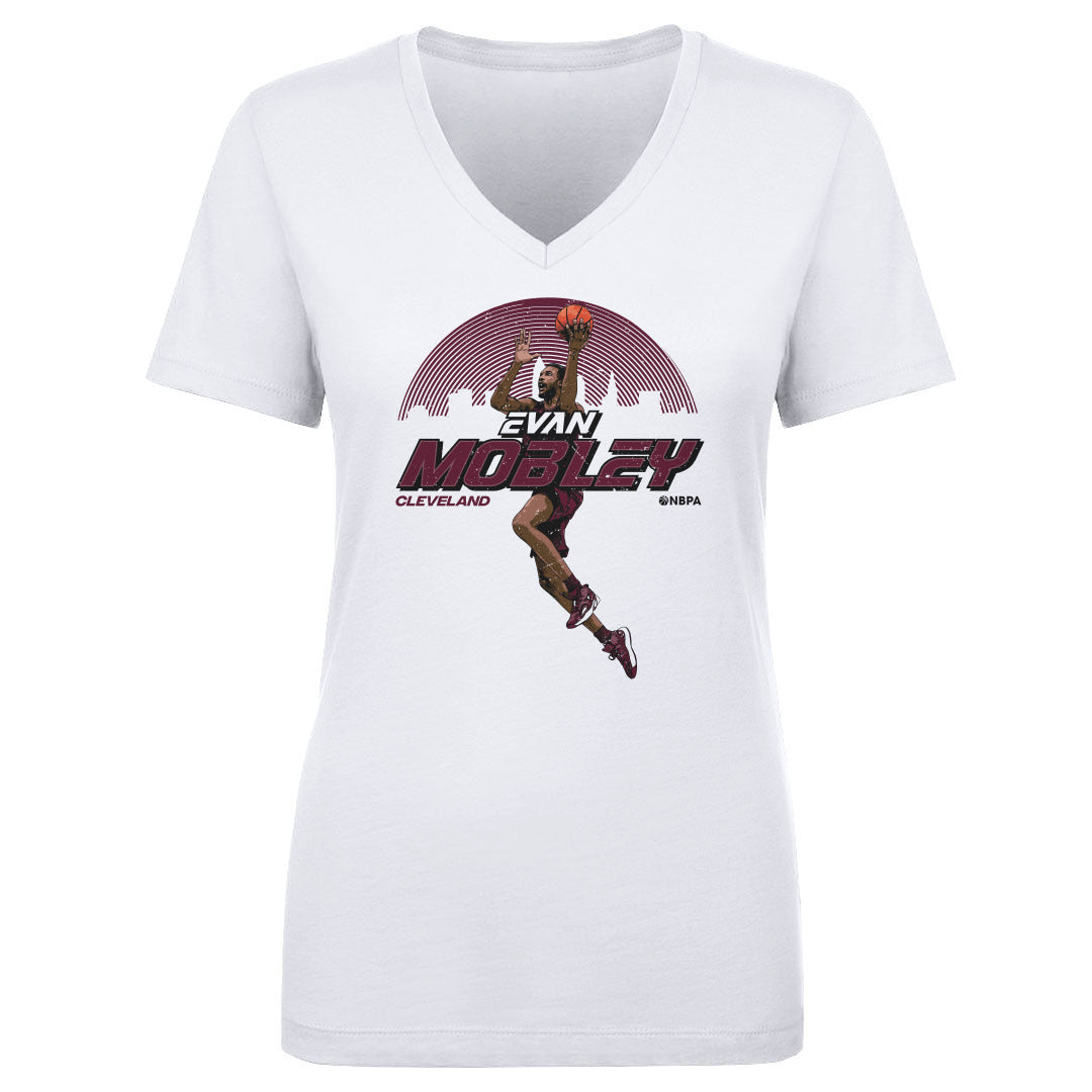 Evan Mobley Women&#39;s V-Neck T-Shirt | 500 LEVEL