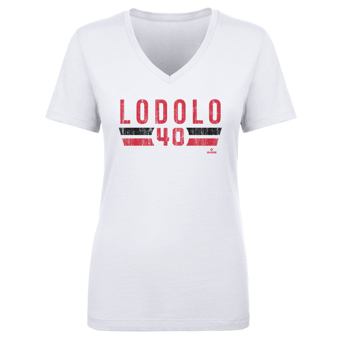 Nick Lodolo Women&#39;s V-Neck T-Shirt | 500 LEVEL