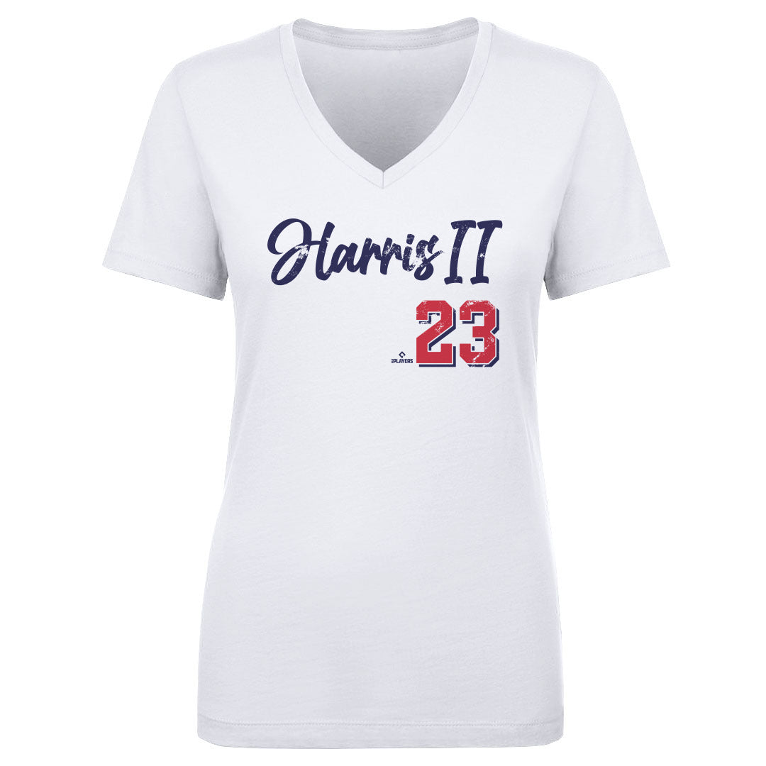 Michael Harris II Women&#39;s V-Neck T-Shirt | 500 LEVEL