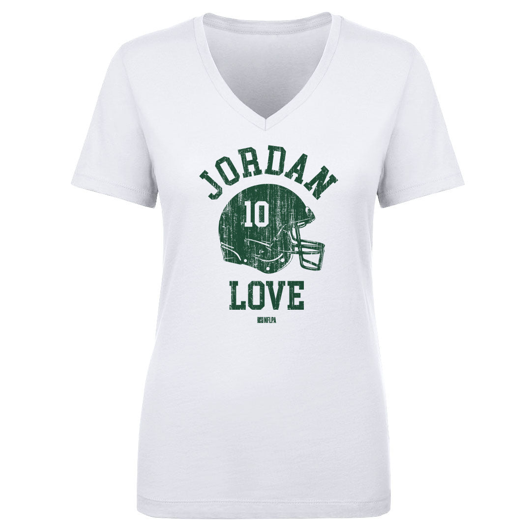 Jordan Love Green Bay Helmet Font