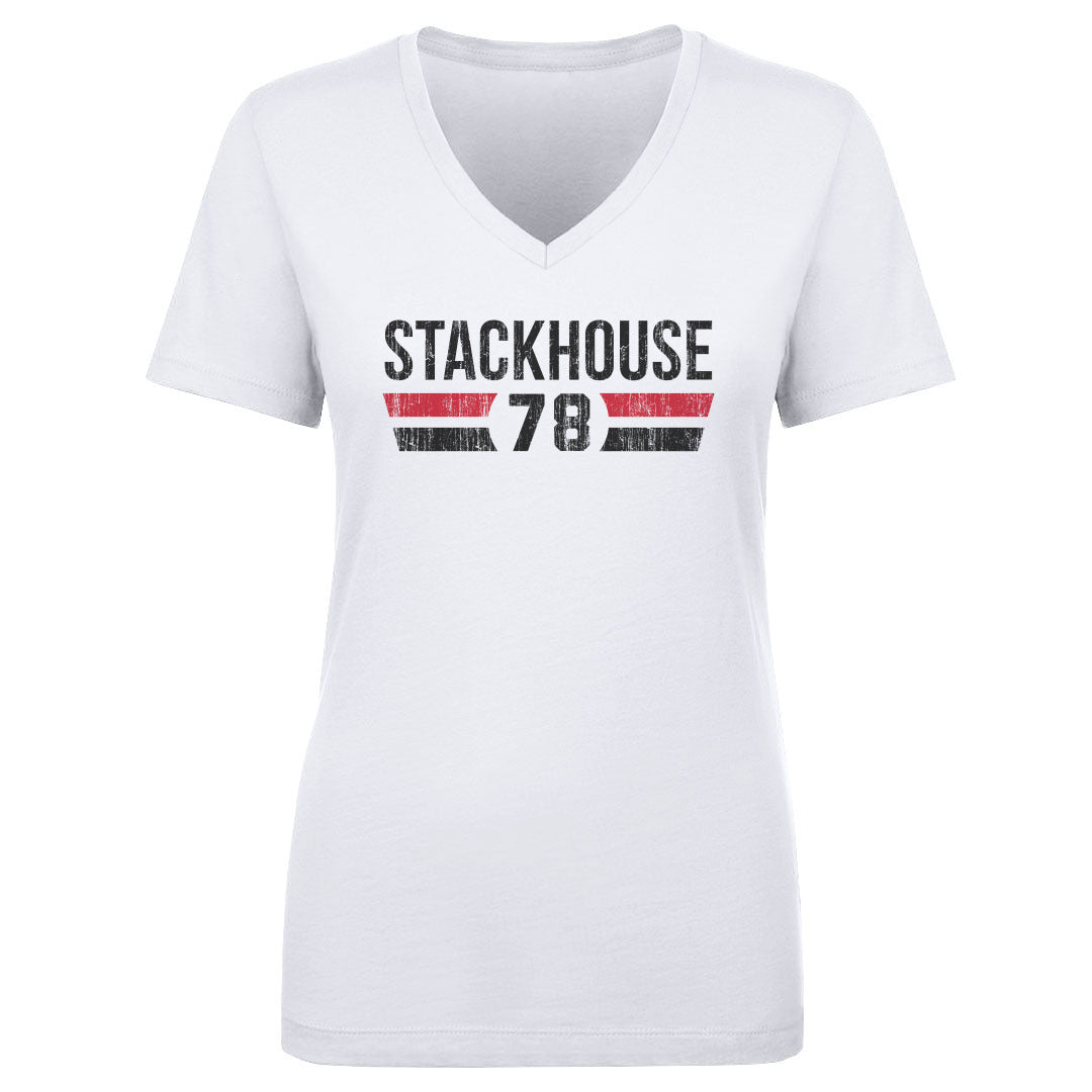 Nazir Stackhouse Women&#39;s V-Neck T-Shirt | 500 LEVEL