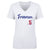 Freddie Freeman Women's V-Neck T-Shirt | 500 LEVEL