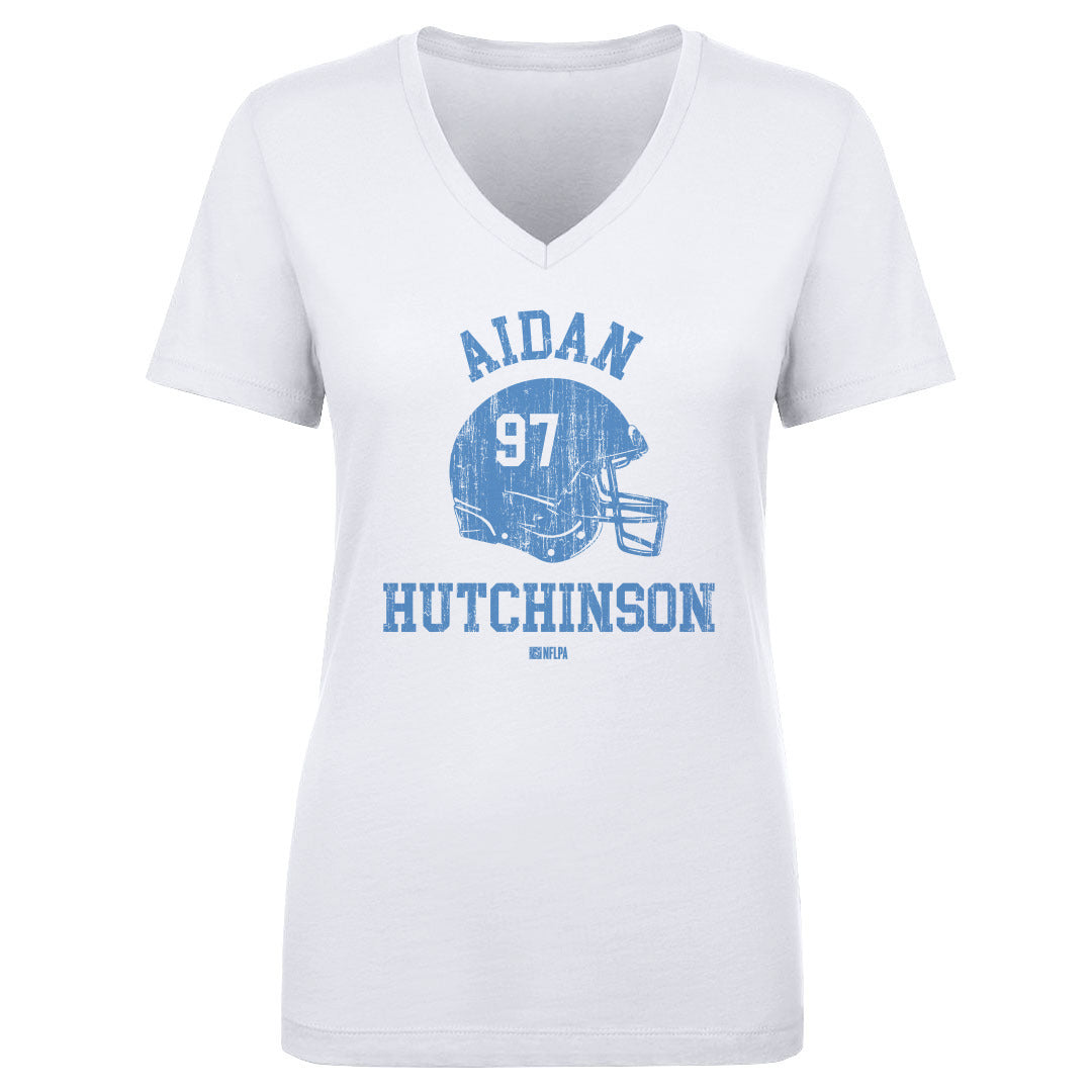 Aidan Hutchinson Women&#39;s V-Neck T-Shirt | 500 LEVEL