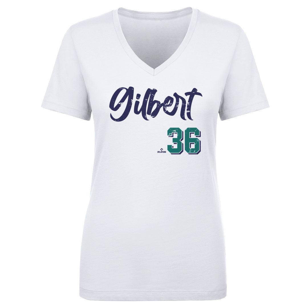 Logan Gilbert Women&#39;s V-Neck T-Shirt | 500 LEVEL