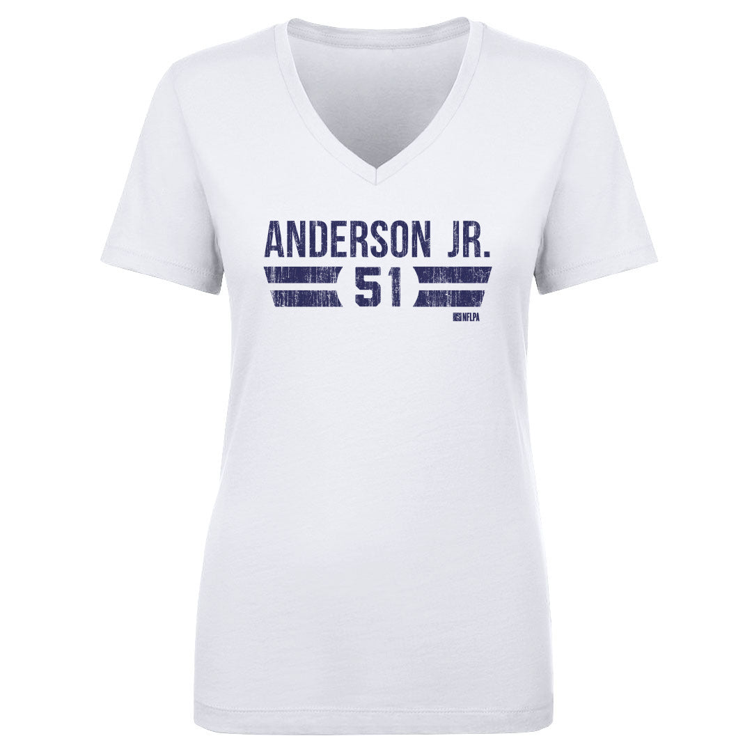 Will Anderson Jr. Women&#39;s V-Neck T-Shirt | 500 LEVEL